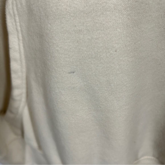 GM Cream Camaro 66 Graphic Long Sleeve Hooded Sweatshirt Large - Picture 7 of 8